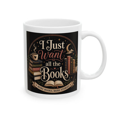 Witchy Book Nook mug | Ceramic Mug