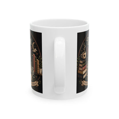 Witchy Book Nook mug | Ceramic Mug