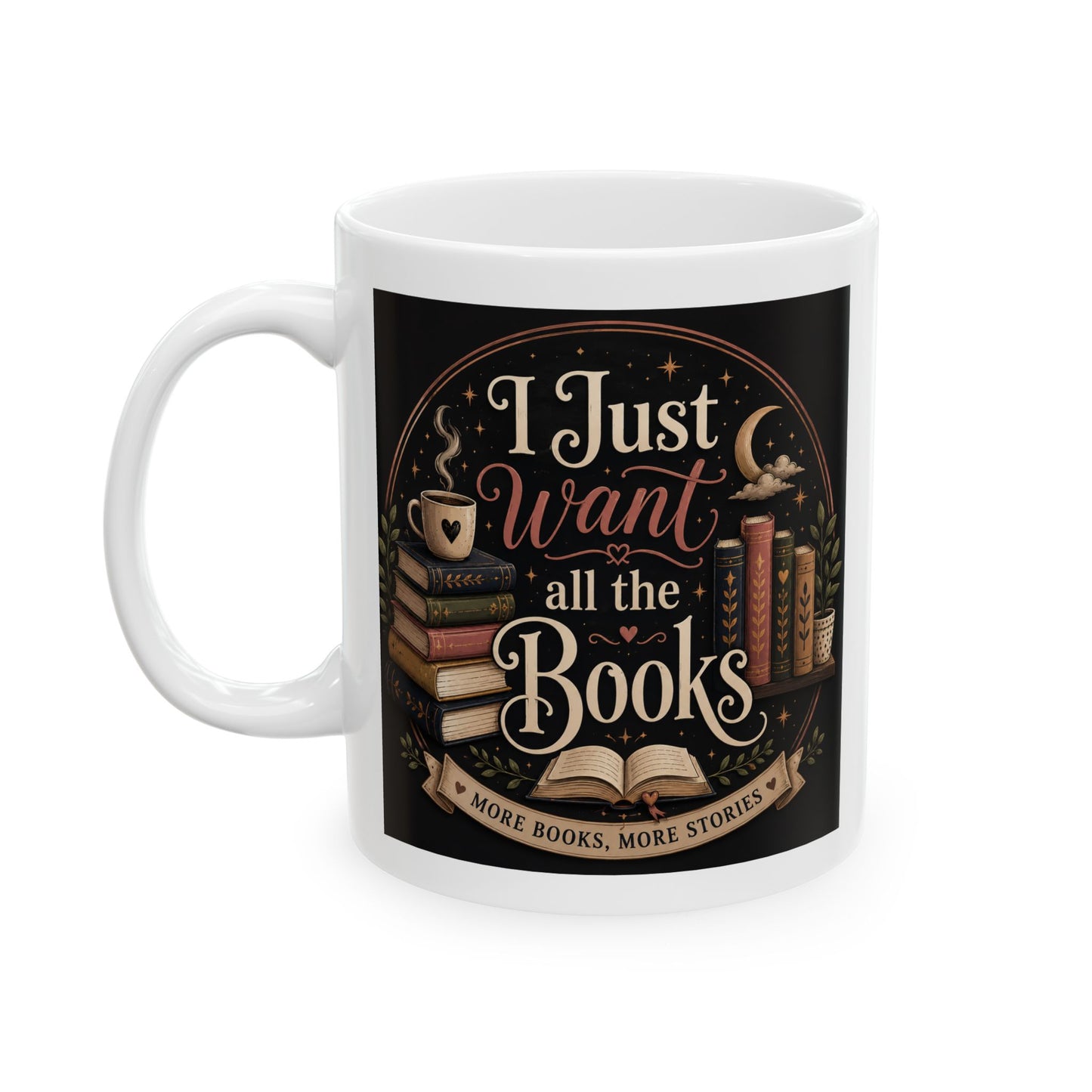 Witchy Book Nook mug | Ceramic Mug