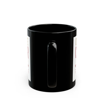 One More Chapter (Every Time) Book Stack Mug | Black Ceramic Coffee Cup